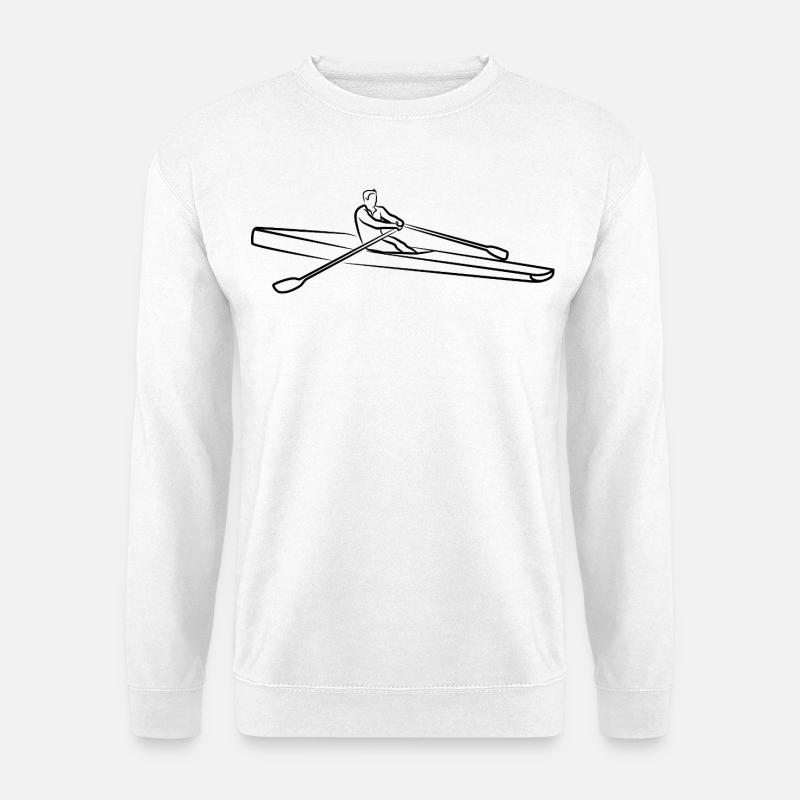 Ruderer - Unisex Pullover - Weiß