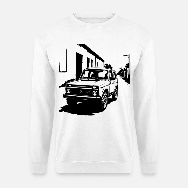 Offroad-Legende Klassik - Unisex Pullover - Weiß