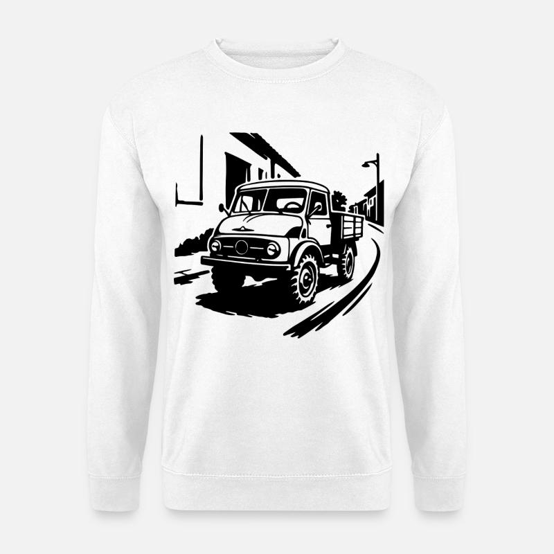 Alleskönner Oldschool - Unisex Pullover - Weiß