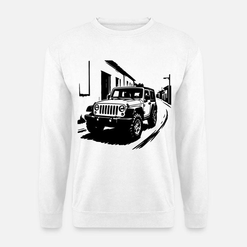 Offroad Beast Classic - Unisex Pullover - Weiß