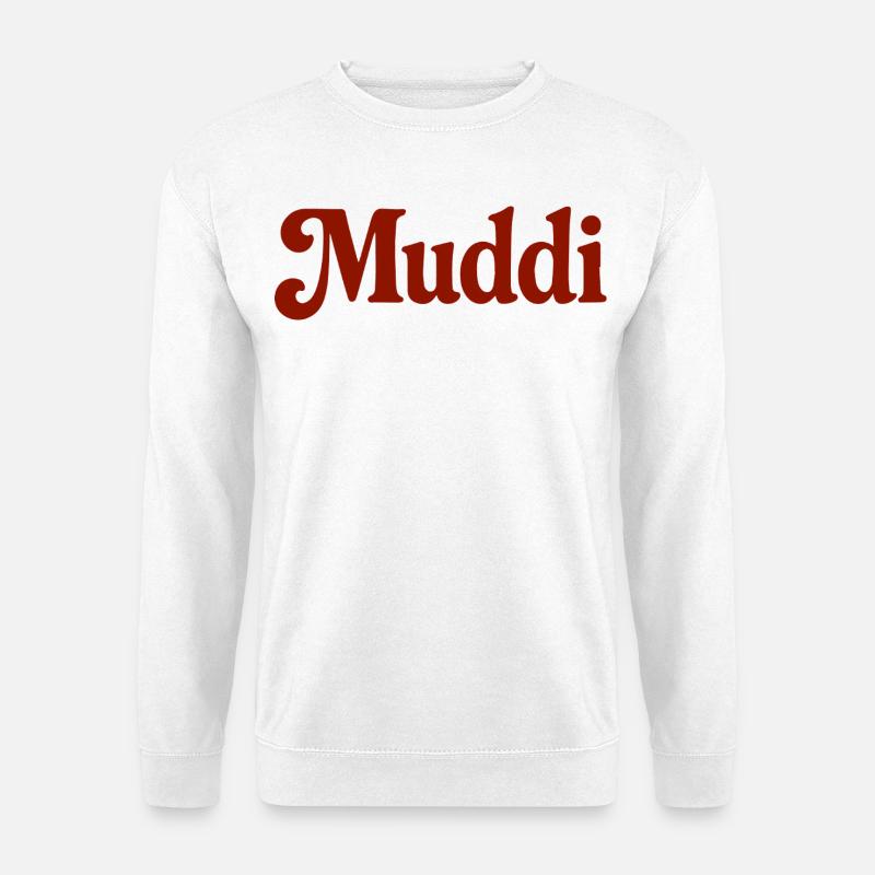 Herzstück Muddi - Unisex Pullover - Weiß