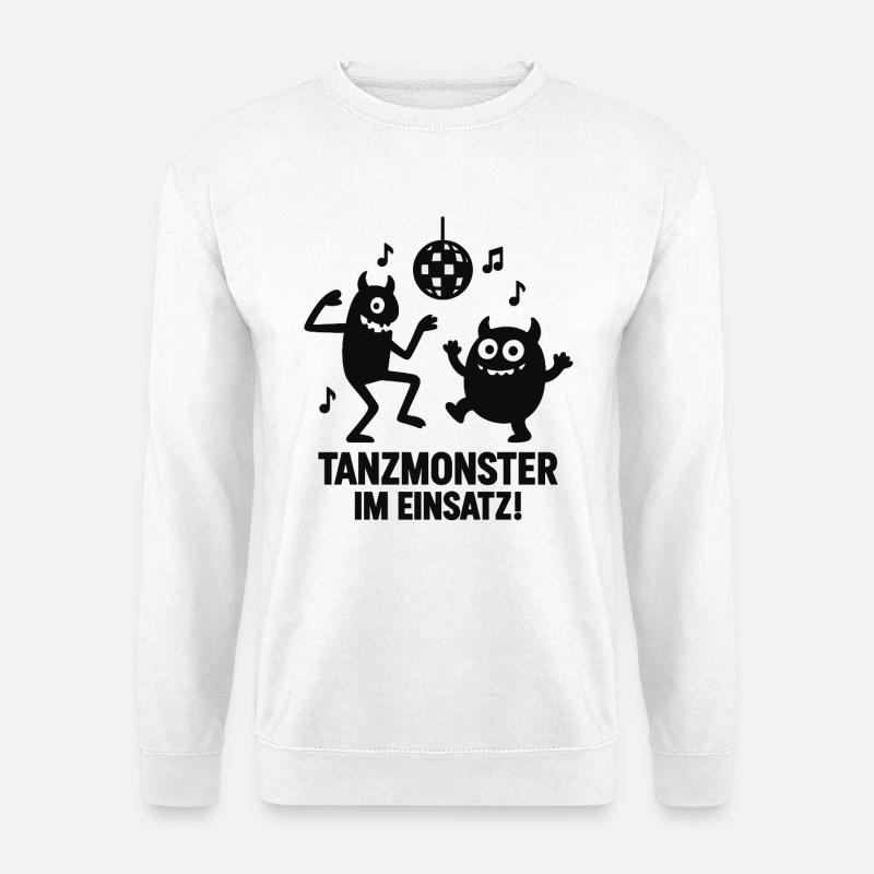 Tanzmonster Einsatz Disco - Unisex Pullover - Weiß
