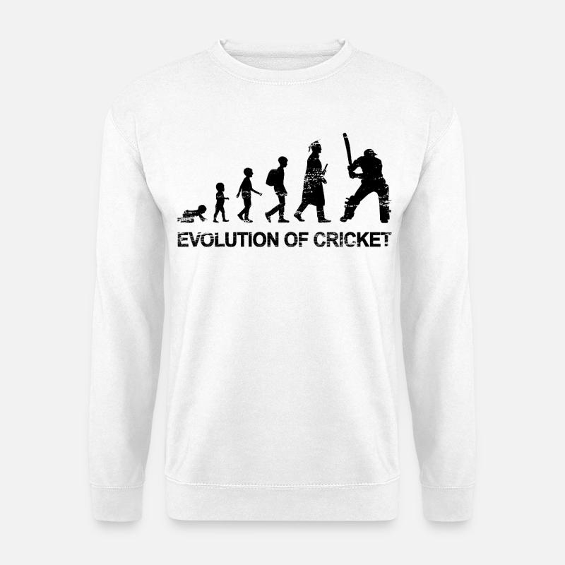 Entwicklung des Cricket - Unisex Pullover - Weiß