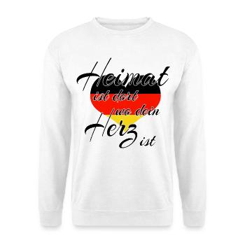 Germany - - Unisex Sweatshirt - white - Front