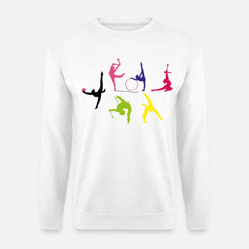Rhythmische Sportgymnastik - Unisex Pullover - Weiß