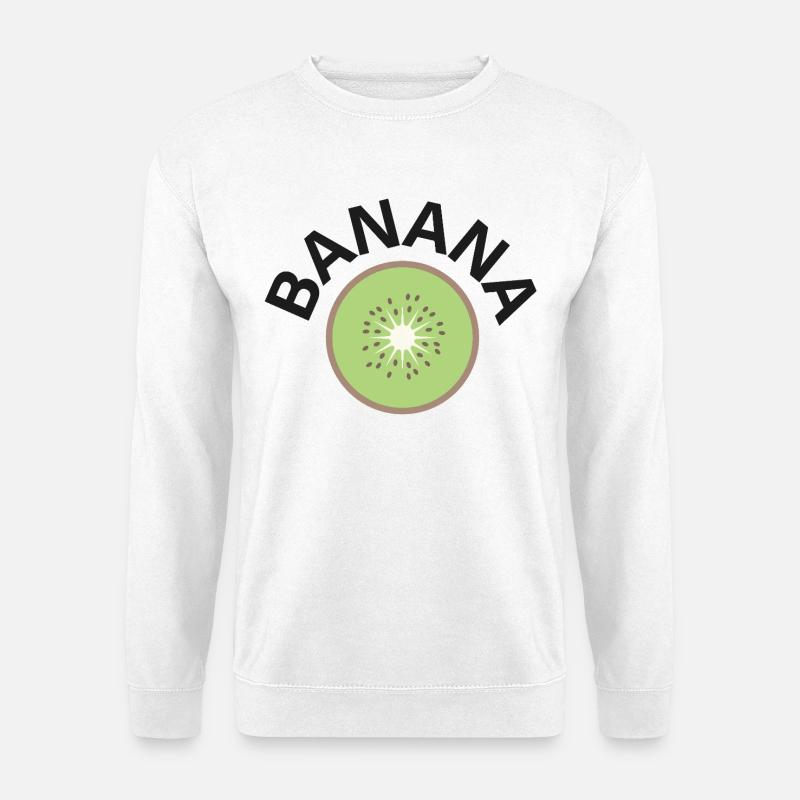 CRAZY FRUITS Kollektion - Unisex Pullover - Weiß