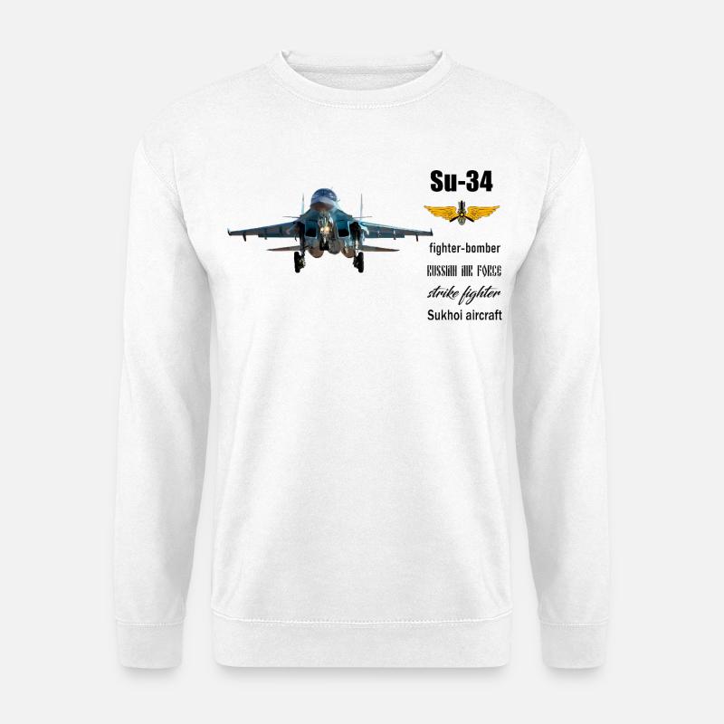 Su-34 - Unisex Pullover - Weiß