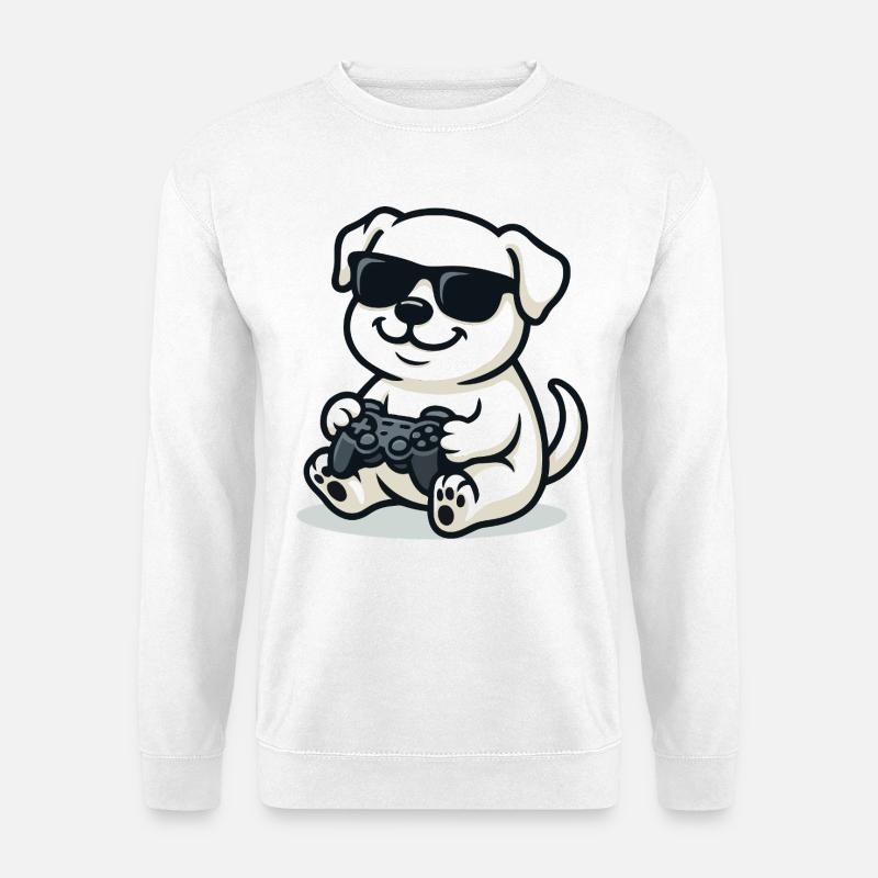 Controller Pup - Unisex Pullover - Weiß