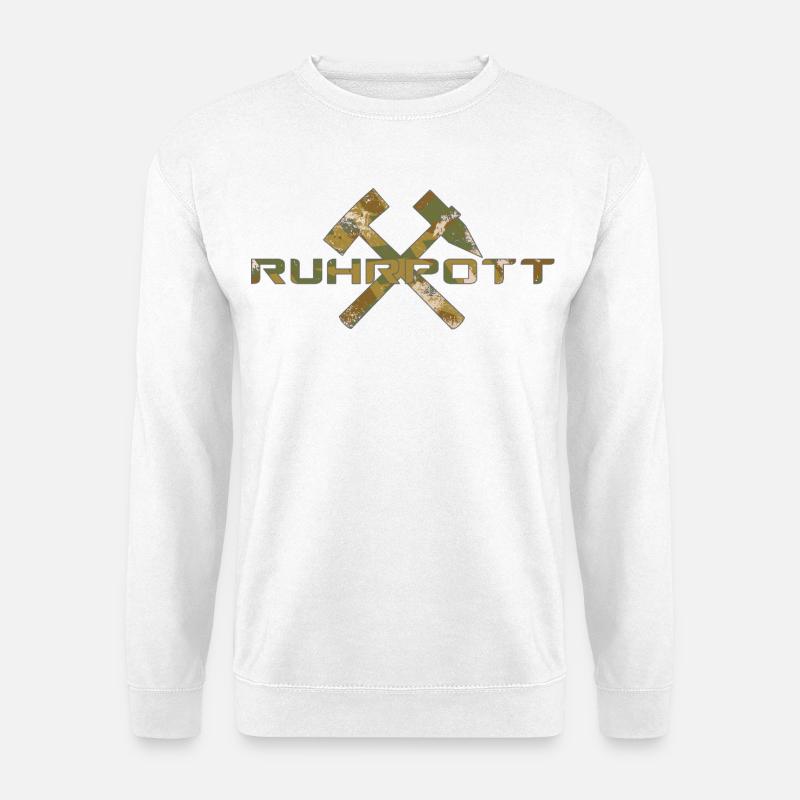 Ruhrpott Camo - Unisex Pullover - Weiß