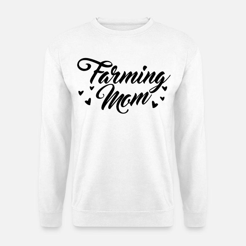 Bauernhof Mutter - Unisex Pullover - Weiß