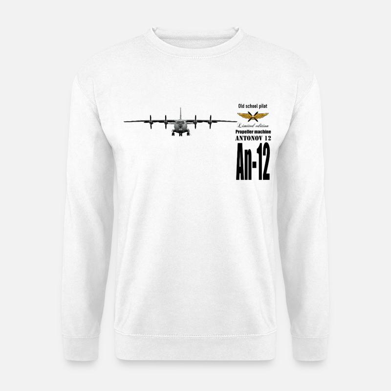 An-12 - Unisex Pullover - Weiß