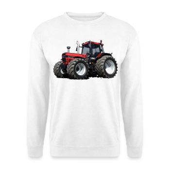 Légende du tracteur électrique - Sweat-shirt Unisexe - blanc - Devant