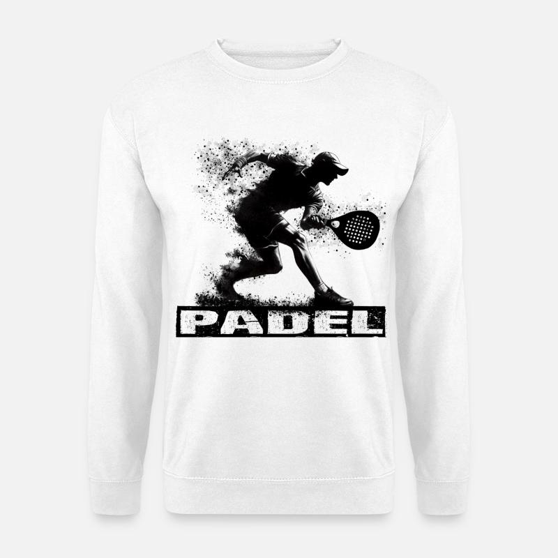 Padel - Unisex Pullover - Weiß