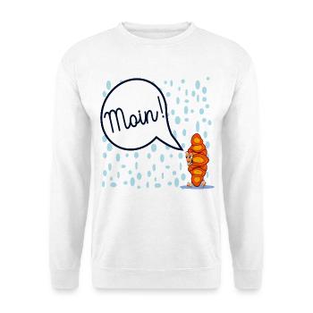 HAMBURG MOIN FRANZBRÖTCHEN - Unisex Pullover - Weiß - Vorne