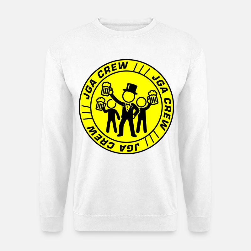 JGA Crew Logo Design - Unisex Pullover - Weiß