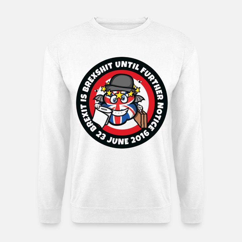 Kein Brexit! - Unisex Pullover - Weiß