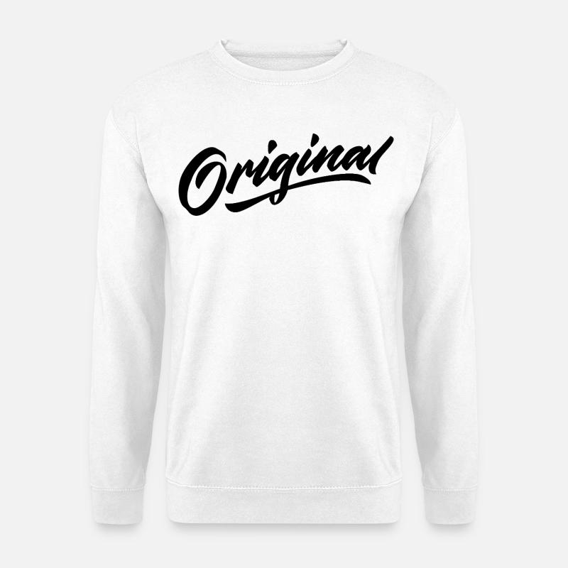 Langue source - Sweat-shirt Unisexe - blanc