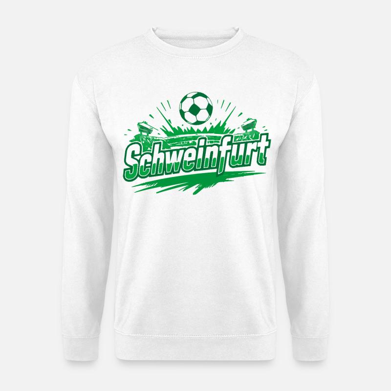 Schweinfurt Fußball Fanartikel - Unisex Pullover - Weiß