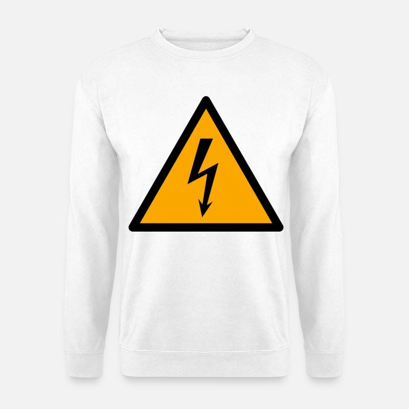 Unter Spannung - Unisex Pullover - Weiß