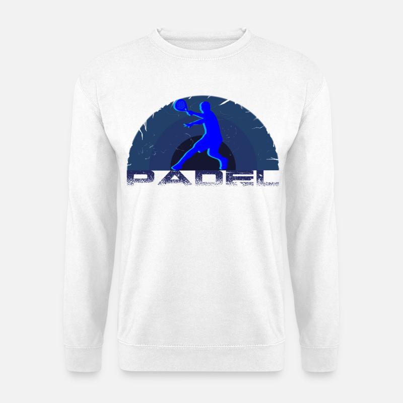 Padel - Unisex Pullover - Weiß