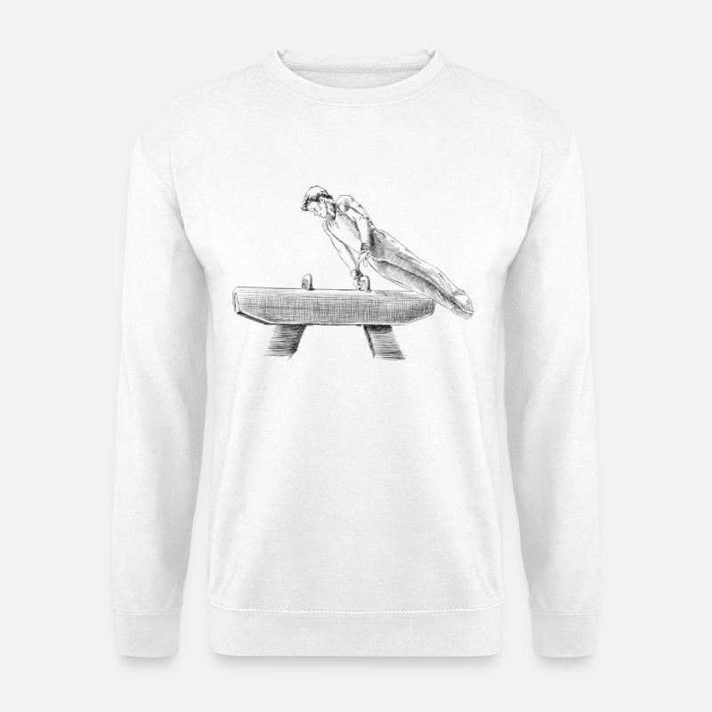 Gymnastik - Unisex Pullover - Weiß