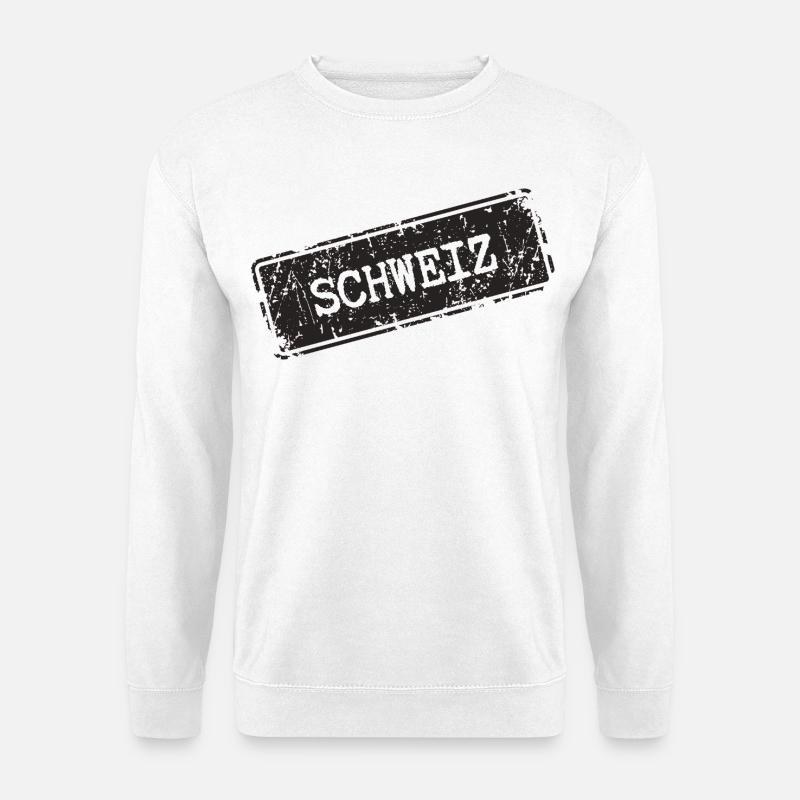 Schweiz  - Unisex Pullover - Weiß
