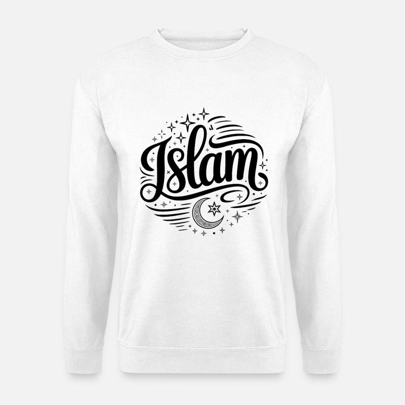 Islam - Religion Design - Unisex Pullover - Weiß