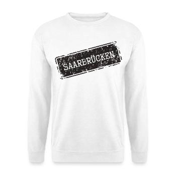 Saarbrücken Design - Unisex Pullover - Weiß - Vorne