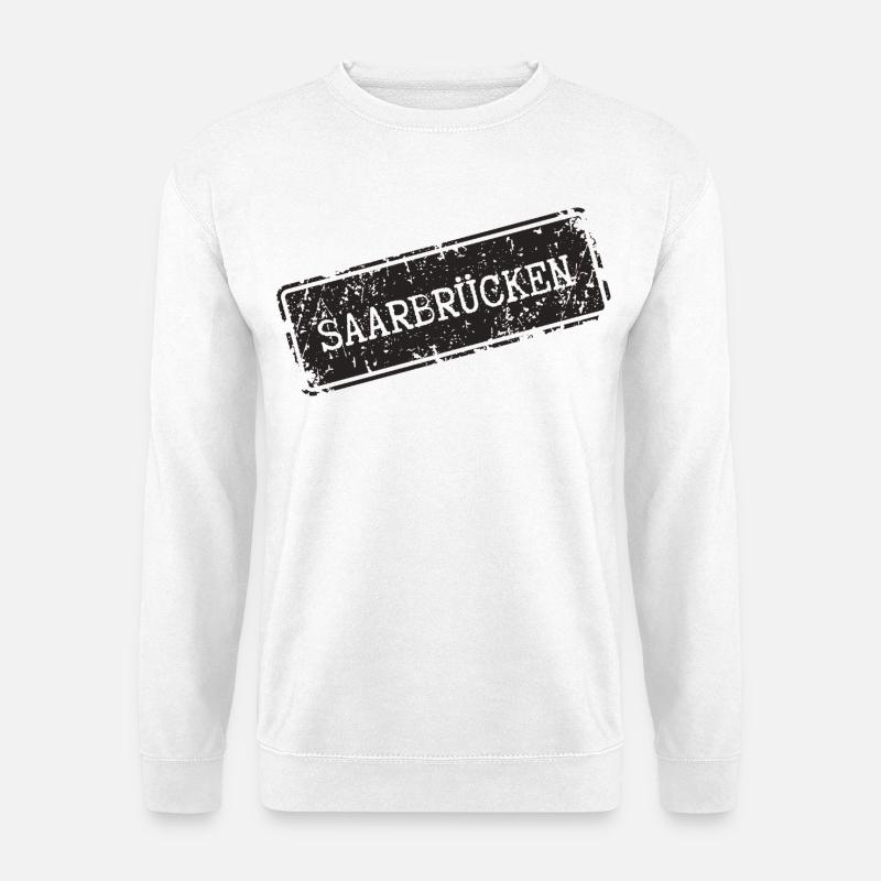 Saarbrücken Design - Unisex Pullover - Weiß