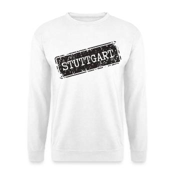 Stuttgart City name Urban Design - Unisex Sweatshirt - white - Front