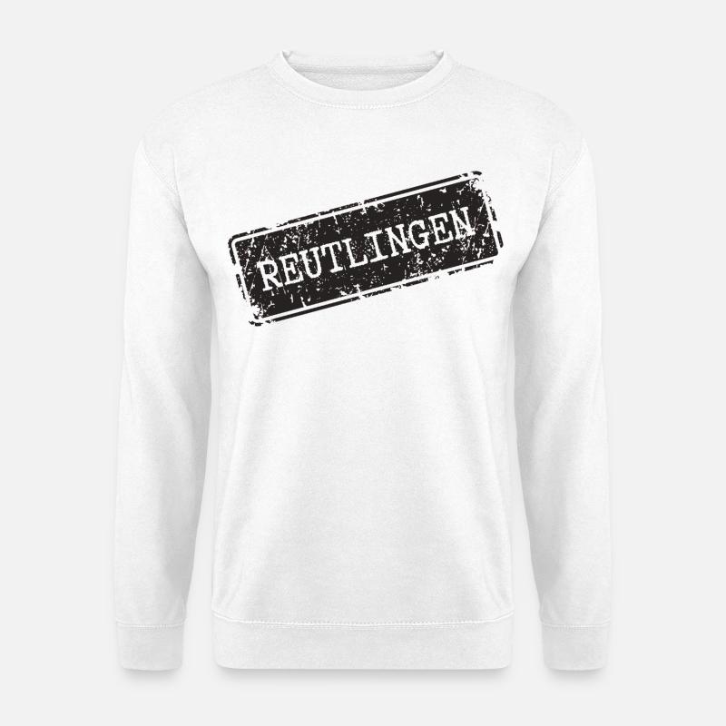 Reutlingen  Design - Unisex Pullover - Weiß
