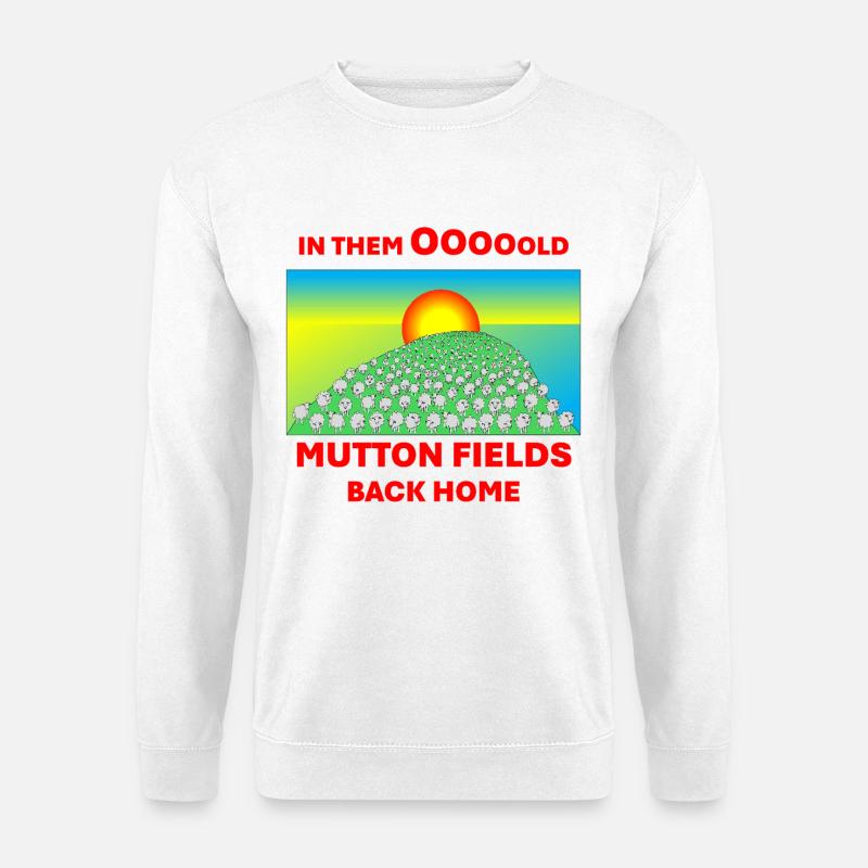 Hammelfelder - Unisex Pullover - Weiß