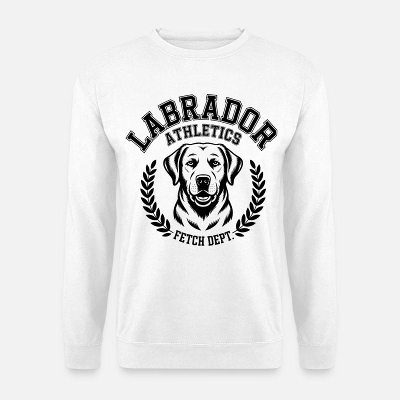 Labrador Leichtathletik - Unisex Pullover - Weiß