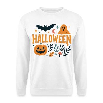Halloween classique - Sweat-shirt Unisexe - blanc - Devant