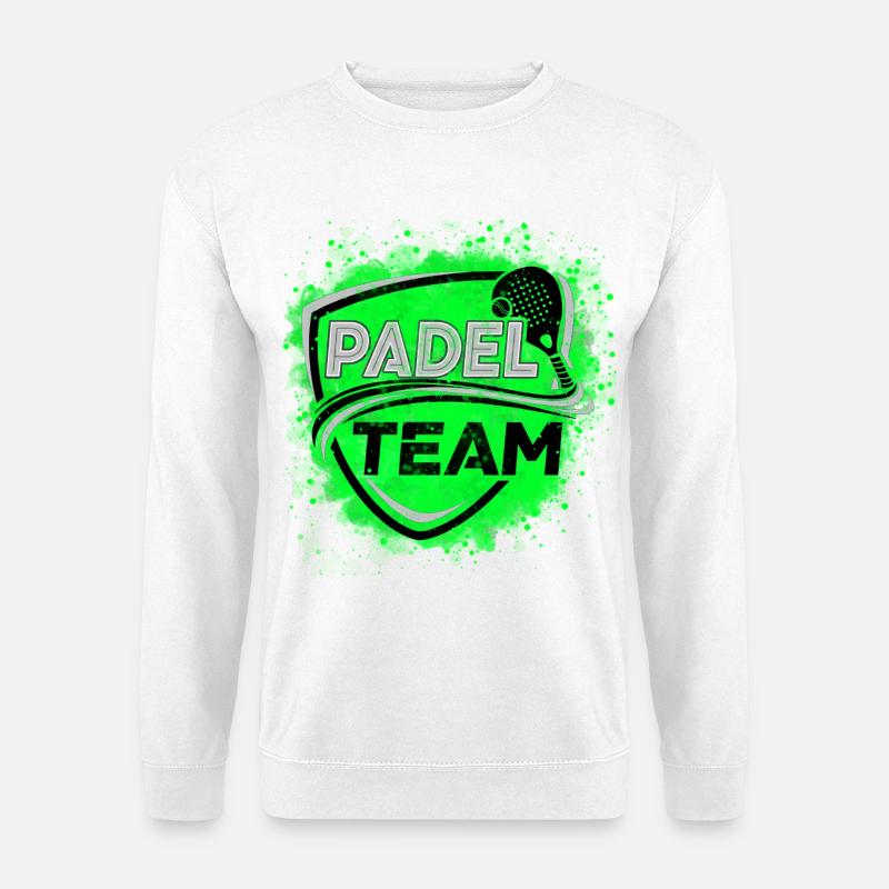 Padel-Team - Unisex Pullover - Weiß