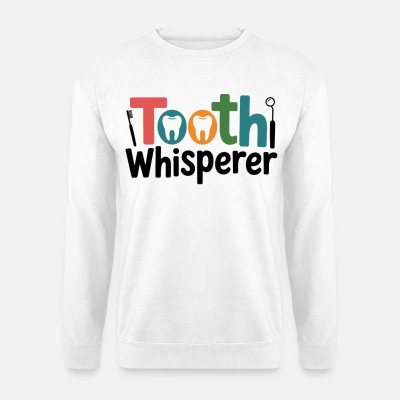 Leben als Dentaltechniker - Unisex Pullover - Weiß