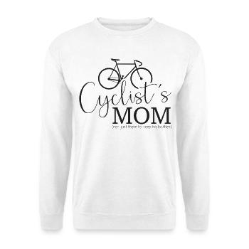 Cyclist's Mom - Sweat-shirt Unisexe - blanc - Devant