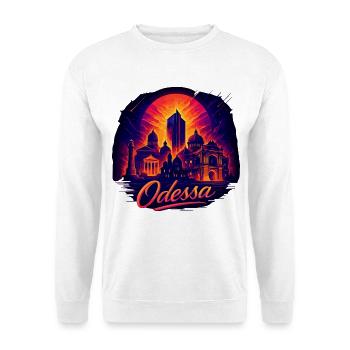Ville d’Odessa Ukraine Perle au bord de la mer Cadeau - Sweat-shirt Unisexe - blanc - Devant