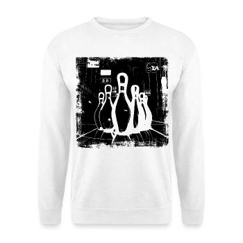 Bowling - Unisex Sweatshirt - white - Front