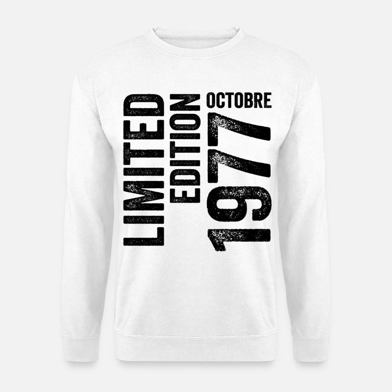 1977  - Unisex Pullover - Weiß