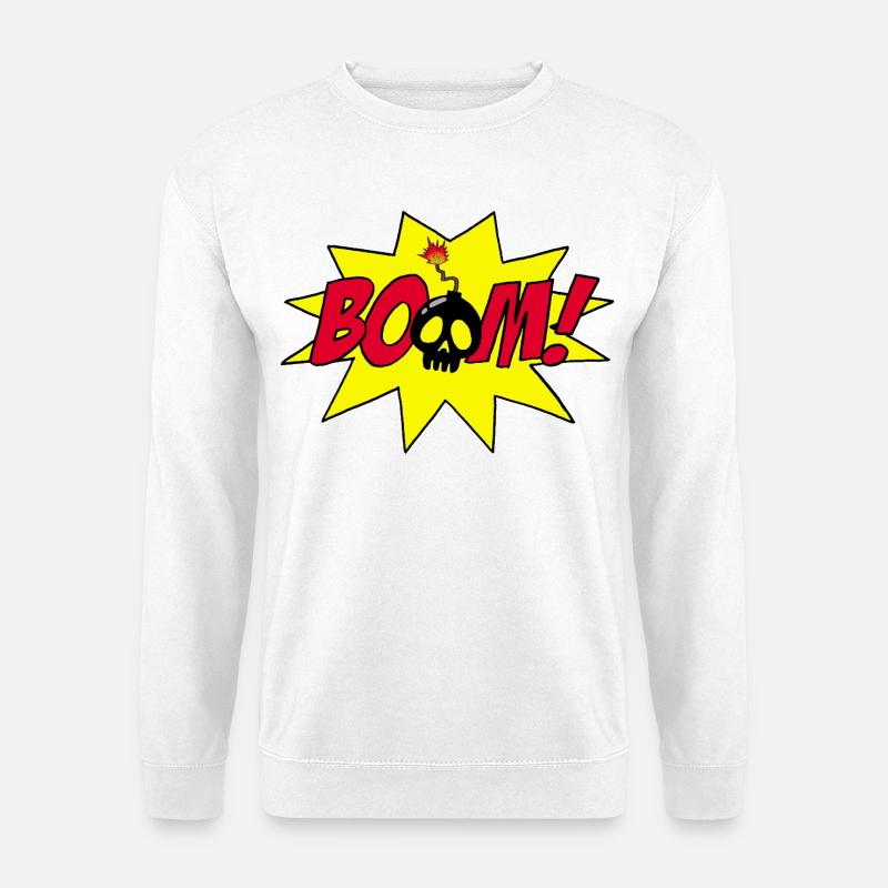 Explosion - Unisex Pullover - Weiß