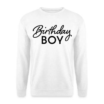 Birthday Boy - Unisex Sweatshirt - white - Front