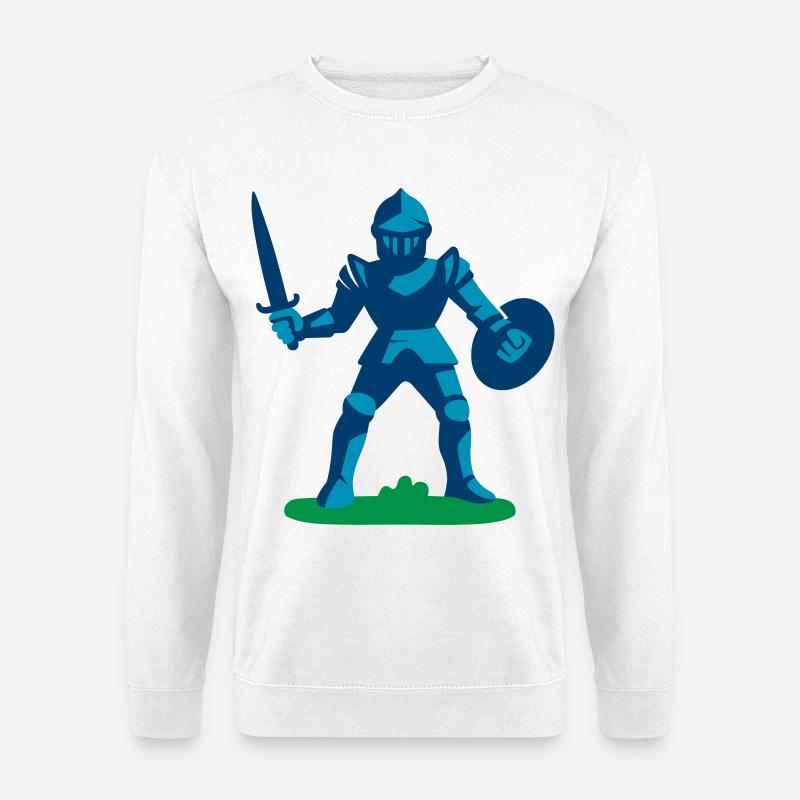Wächter des Ritterwegs - Unisex Pullover - Weiß