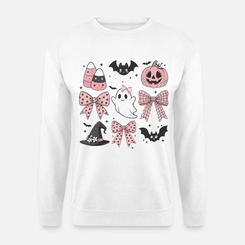 Halloween gruselig - Unisex Pullover - Weiß