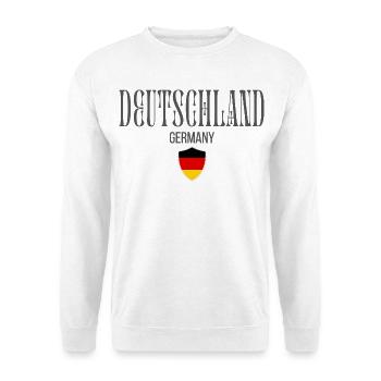 I love Germany, German pride - Unisex Sweatshirt - white - Front