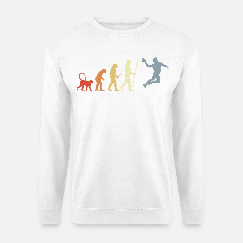 Evolution Handballer - Unisex Pullover - Weiß