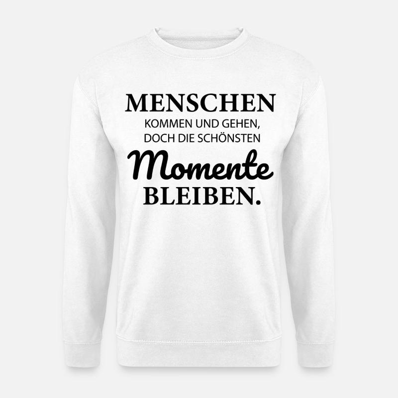 Entzückender Abschiedsspruch für Arbeitskollegen - Unisex Pullover - Weiß