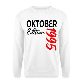 31. ANNIVERSAIRE 1995 OCTOBRE - Sweat-shirt Unisexe - blanc - Devant