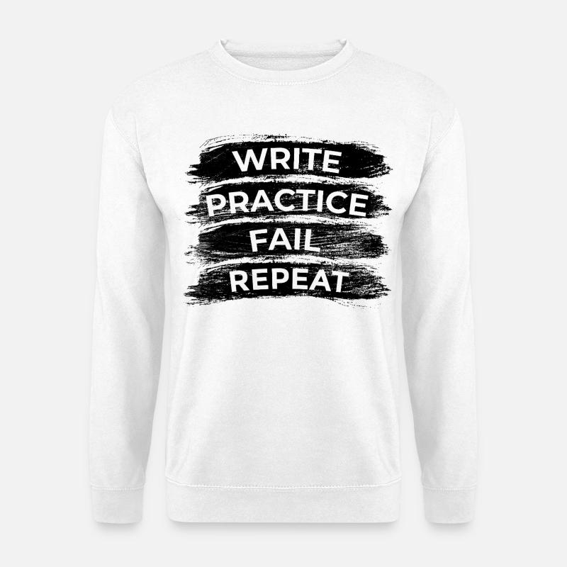 Motivierendes Trompeten Zitat - Unisex Pullover - Weiß