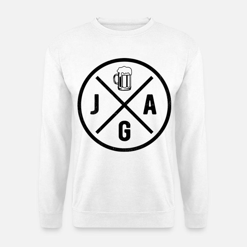 JGA Junggesellenabschied - Bier - Unisex Pullover - Weiß